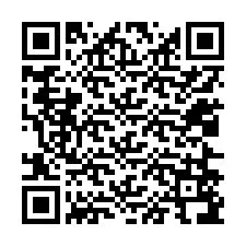 QR-koodi puhelinnumerolle +12026596213