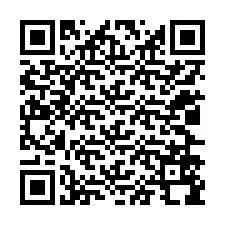 QR-koodi puhelinnumerolle +12026598934