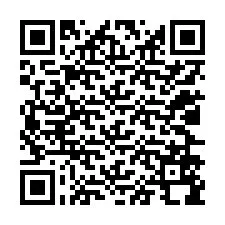 QR-код для номера телефона +12026598938