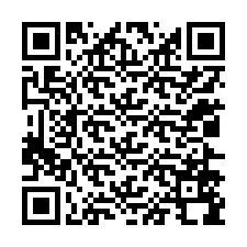 Código QR para número de telefone +12026598944