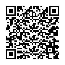 Código QR para número de telefone +12026658583