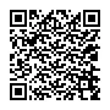 QR код за телефонен номер +12026658618