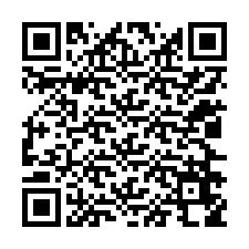 QR-koodi puhelinnumerolle +12026658624