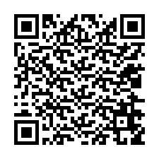 QR код за телефонен номер +12026659586