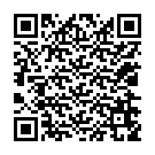 QR код за телефонен номер +12026659589