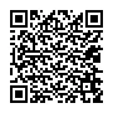 QR-koodi puhelinnumerolle +12026659597