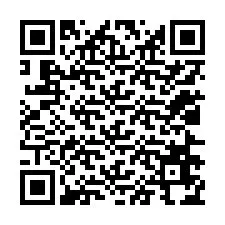 QR Code สำหรับหมายเลขโทรศัพท์ +12026674719