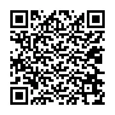 Codice QR per il numero di telefono +12026674723