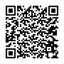 QR код за телефонен номер +12026674727