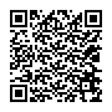 QR-Code für Telefonnummer +12026674729