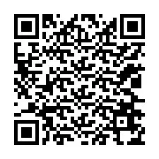 QR kód a telefonszámhoz +12026674731