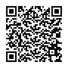 QR-code voor telefoonnummer +12026674740