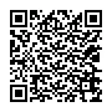 Código QR para número de teléfono +12026674929