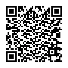 Codice QR per il numero di telefono +12026674930