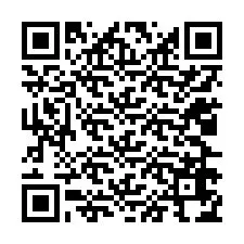 QR-код для номера телефона +12026674932