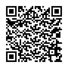 Código QR para número de teléfono +12026674940