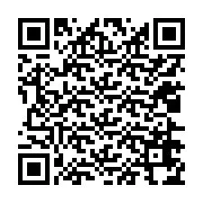 QR-koodi puhelinnumerolle +12026674942