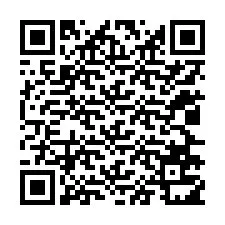 Código QR para número de teléfono +12026711720