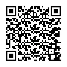 QR-код для номера телефона +12026742099