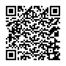 Código QR para número de teléfono +12026742101