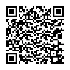 QR код за телефонен номер +12026742105