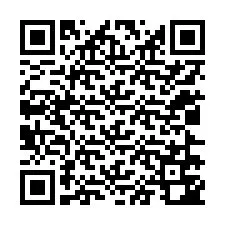 QR-koodi puhelinnumerolle +12026742114