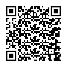 QR-koodi puhelinnumerolle +12026746115