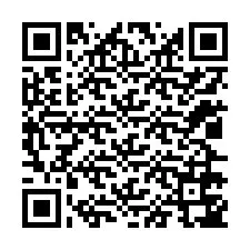 Codice QR per il numero di telefono +12026747861