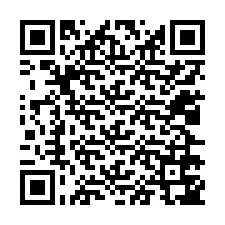 QR код за телефонен номер +12026747863