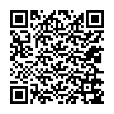 QR-koodi puhelinnumerolle +12026747867