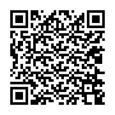 QR код за телефонен номер +12026748612