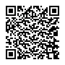 Código QR para número de telefone +12026748614