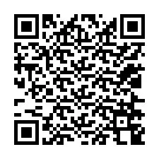 Codice QR per il numero di telefono +12026748619