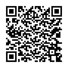 QR-код для номера телефона +12026748621