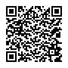 Código QR para número de telefone +12026806561