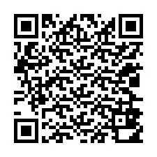 Kod QR dla numeru telefonu +12026810834