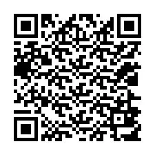 QR Code สำหรับหมายเลขโทรศัพท์ +12026817149