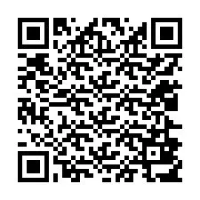 QR-koodi puhelinnumerolle +12026817156