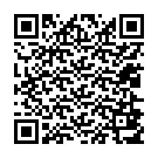 QR-koodi puhelinnumerolle +12026817157