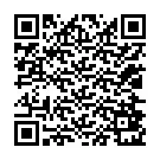 QR-koodi puhelinnumerolle +12026821689