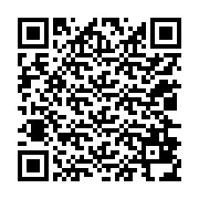 Código QR para número de telefone +12026834594