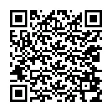 Código QR para número de telefone +12026834596