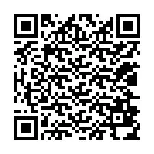 Código QR para número de teléfono +12026834599