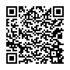 QR-koodi puhelinnumerolle +12026841365