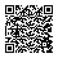 QR Code สำหรับหมายเลขโทรศัพท์ +12026856734