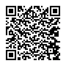 QR-Code für Telefonnummer +12026856737