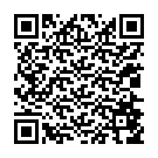 Código QR para número de telefone +12026856740