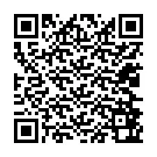 QR-koodi puhelinnumerolle +12026862637