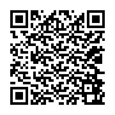 Código QR para número de teléfono +12026862639