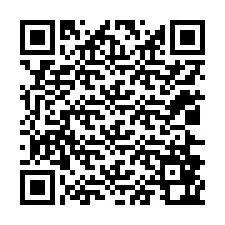 QR-koodi puhelinnumerolle +12026862641